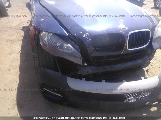 5UXZV4C54BL415751 - 2011 BMW X5 XDRIVE35I Mavi foto 6