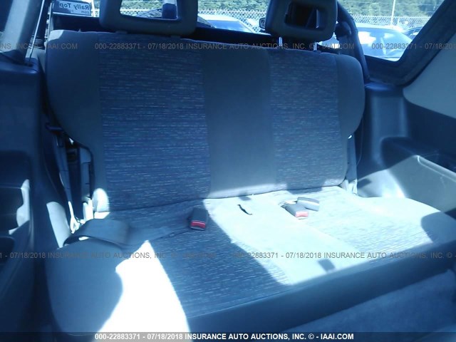 4S2CK57W0X4346622 - 1999 ISUZU AMIGO WHITE photo 8