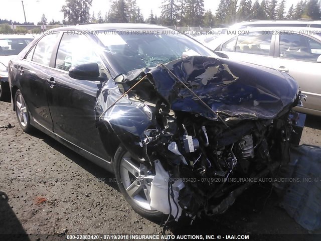 4T1BF1FKXCU168811 - 2012 TOYOTA CAMRY SE/LE/XLE 黑色 照片 1