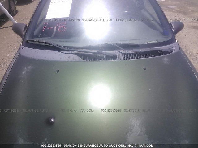 2C1MR2228Y6732488 - 2000 CHEVROLET METRO LSI GREEN photo 6