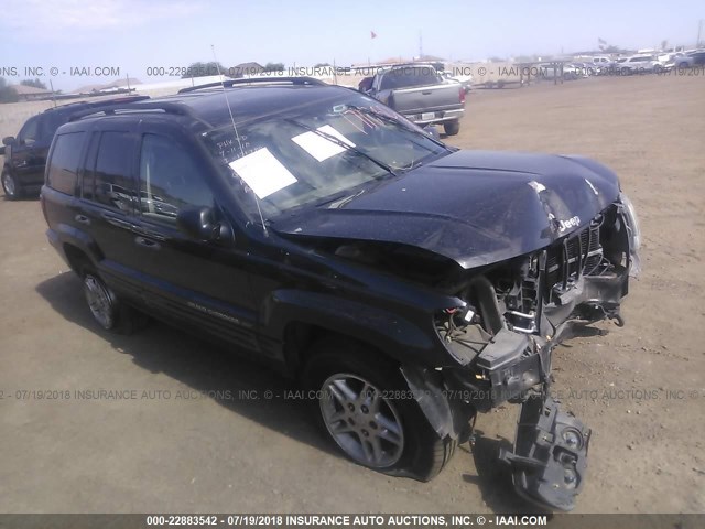 1J4GW48N44C110133 - 2004 JEEP GRAND CHEROKEE LAREDO/COLUMBIA/FREEDOM 黑色 照片 1