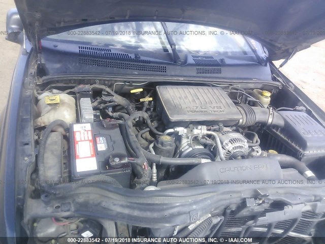 1J4GW48N44C110133 - 2004 JEEP GRAND CHEROKEE LAREDO/COLUMBIA/FREEDOM 黑色 照片 10