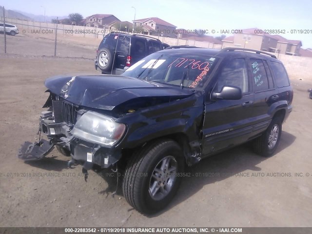 1J4GW48N44C110133 - 2004 JEEP GRAND CHEROKEE LAREDO/COLUMBIA/FREEDOM 黑色 照片 2