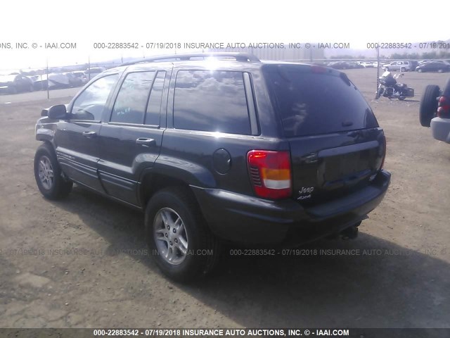 1J4GW48N44C110133 - 2004 JEEP GRAND CHEROKEE LAREDO/COLUMBIA/FREEDOM 黑色 照片 3