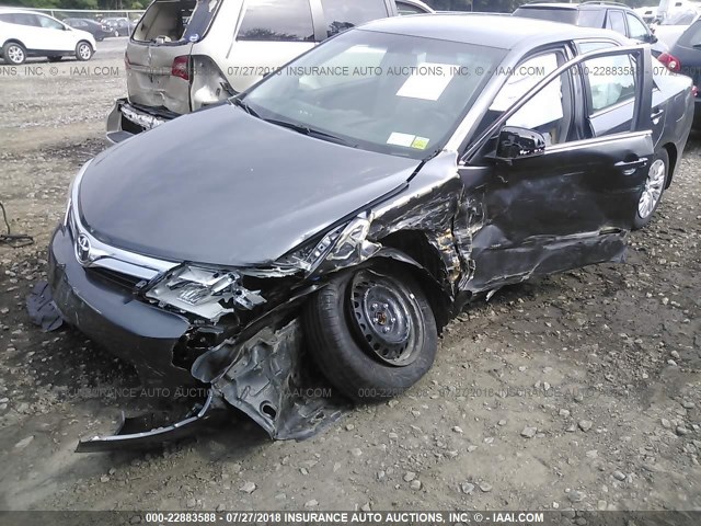 4T4BF1FK0ER402396 - 2014 TOYOTA CAMRY L/SE/LE/XLE GRAY photo 6