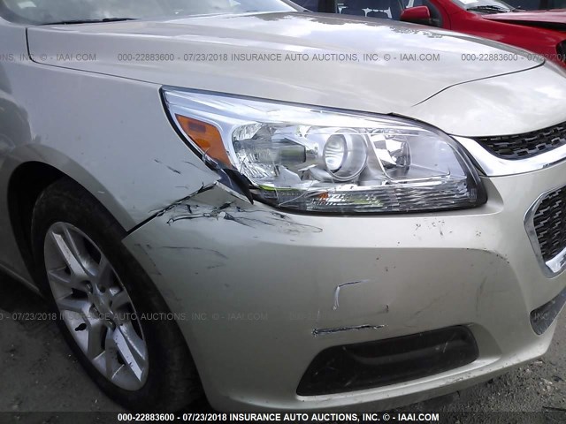 1G11C5SL3FF319018 - 2015 CHEVROLET MALIBU 1LT 金色 照片 6