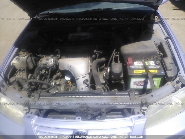 4T1BG22K8VU030650 - 1997 TOYOTA CAMRY CE/LE/XLE ღია ლურჯი ფოტო 10