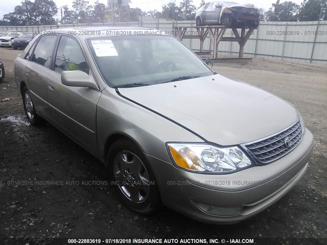 4T1BF28B63U270058 - 2003 TOYOTA AVALON XL/XLS Champagne photo 1