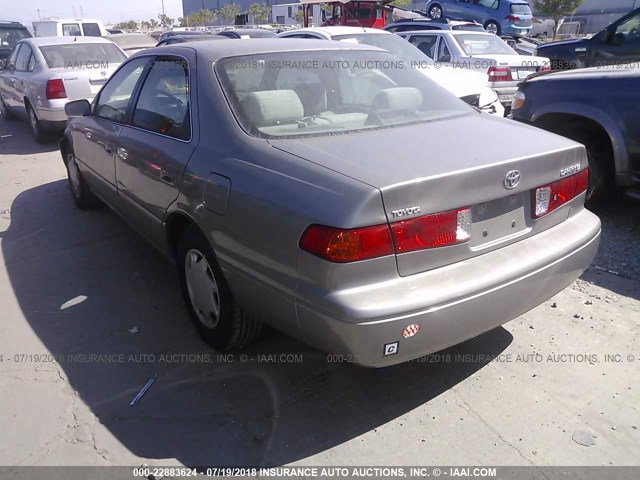 4T1BG22K8YU656476 - 2000 TOYOTA CAMRY CE/LE/XLE 棕色 照片 3
