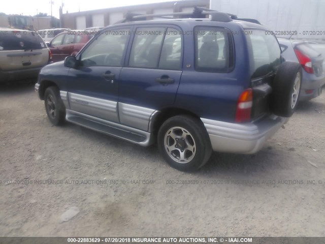 2CNBE634116933891 - 2001 CHEVROLET TRACKER LT BLACK photo 3