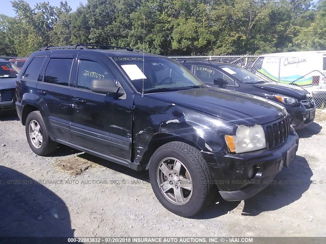 1J4GR48K76C202384 - 2006 JEEP GRAND CHEROKEE LAREDO/COLUMBIA/FREEDOM 黑色 照片 1