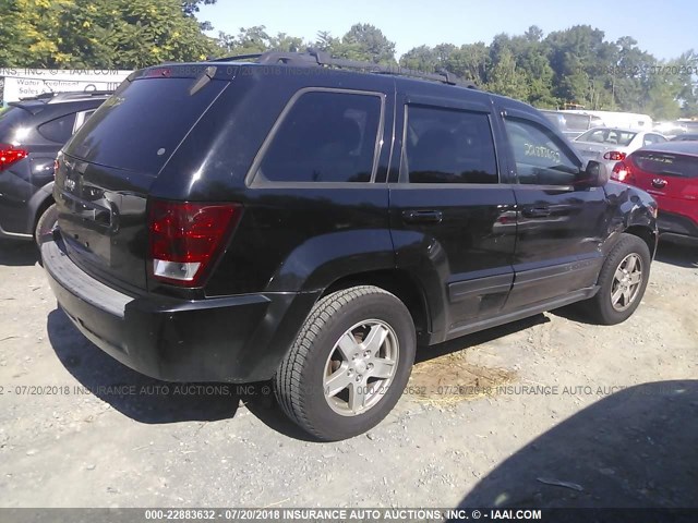 1J4GR48K76C202384 - 2006 JEEP GRAND CHEROKEE LAREDO/COLUMBIA/FREEDOM 黑色 照片 4