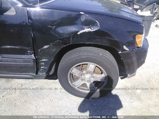 1J4GR48K76C202384 - 2006 JEEP GRAND CHEROKEE LAREDO/COLUMBIA/FREEDOM 黑色 照片 6