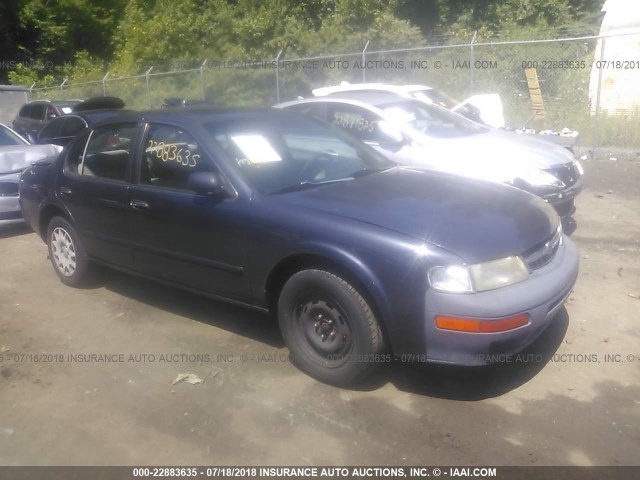 JN1CA21D7WM929596 - 1998 NISSAN MAXIMA GLE/GXE/SE BLUE photo 1