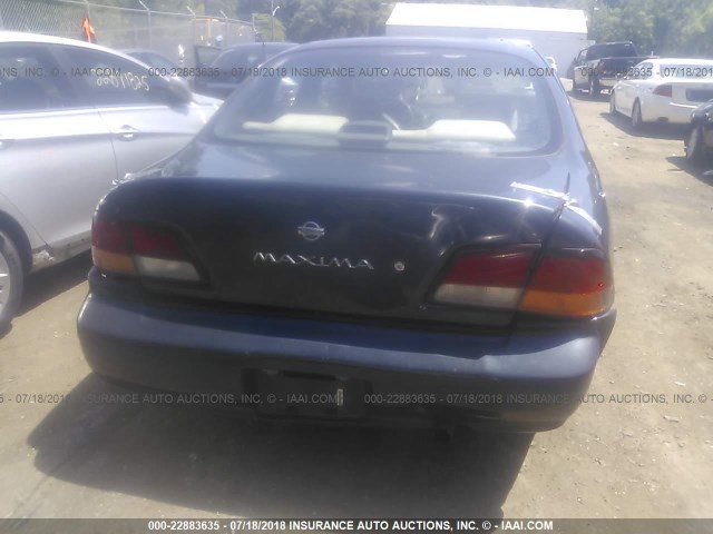 JN1CA21D7WM929596 - 1998 NISSAN MAXIMA GLE/GXE/SE BLUE photo 6