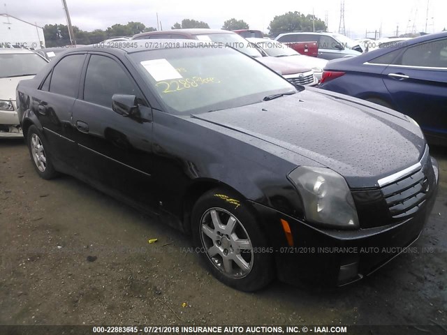 1G6DP577960154991 - 2006 CADILLAC CTS HI FEATURE V6 BLACK photo 1