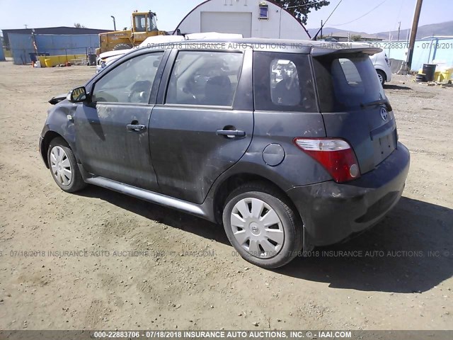 JTKKT624060134513 - 2006 TOYOTA SCION XA შავი ფოტო 3