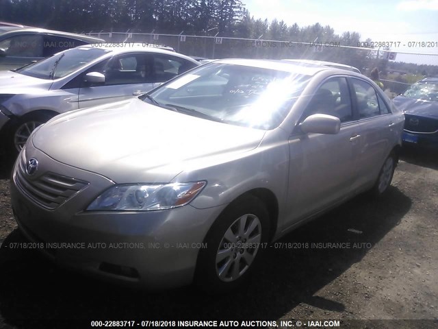4T1BE46K07U621814 - 2007 TOYOTA CAMRY NEW GENERAT CE/LE/XLE/SE GOLD photo 2
