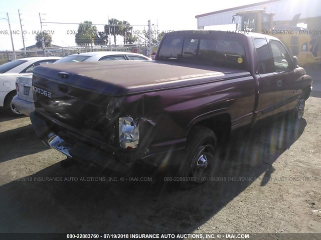 3B7HC13Y81G720368 - 2001 DODGE RAM 1500 RED photo 4