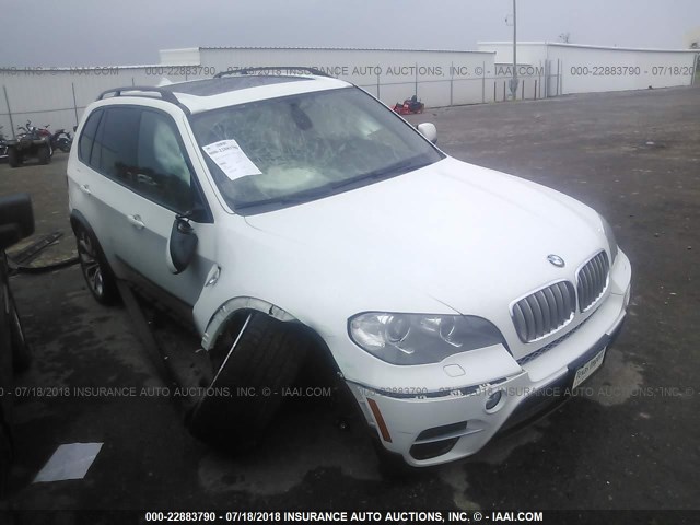 5UXZV8C58CL424381 - 2012 BMW X5 XDRIVE50I WHITE photo 1