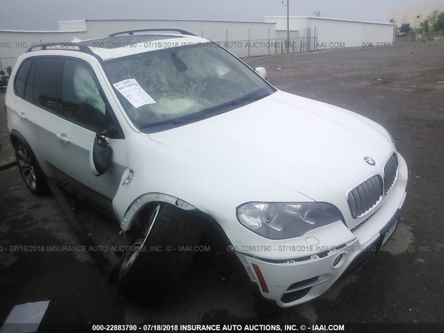 5UXZV8C58CL424381 - 2012 BMW X5 XDRIVE50I WHITE photo 6