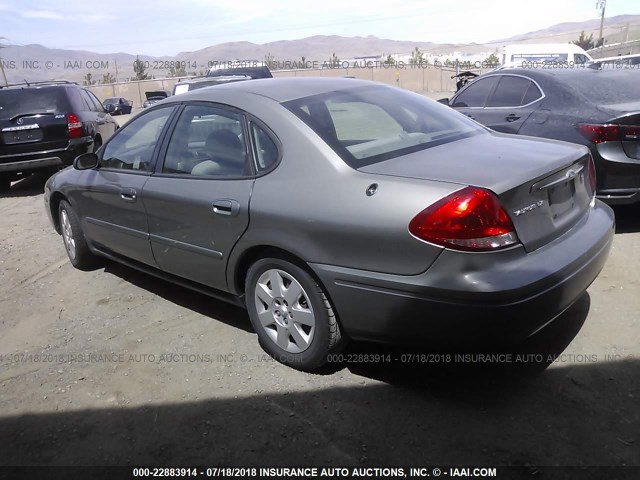 1FAFP52U74G134087 - 2004 FORD TAURUS LX GRAY photo 3