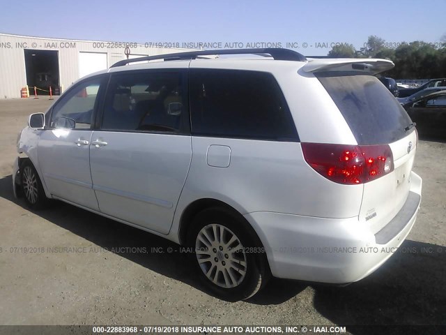 5TDBK22C37S008378 - 2007 TOYOTA SIENNA XLE/XLE LIMITED WHITE photo 3