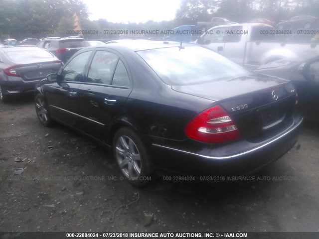 WDBUF87J56X203882 - 2006 MERCEDES-BENZ E 350 4MATIC BLACK photo 3