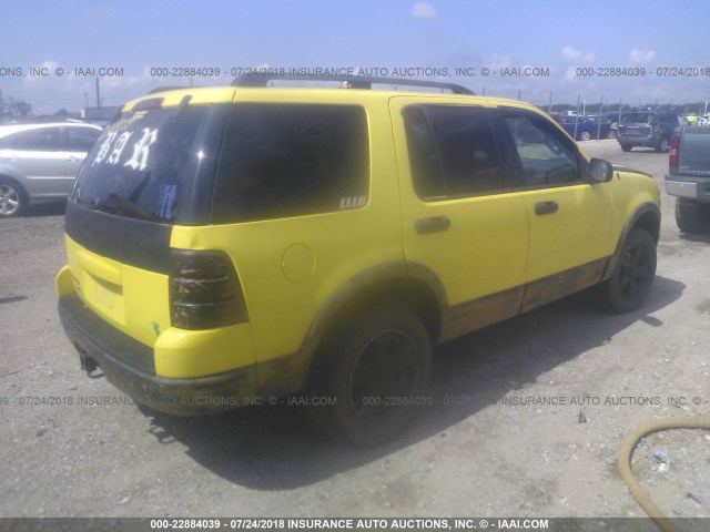 1FMZU63WX3UA55563 - 2003 FORD EXPLORER XLT/XLT SPORT/NBX 黄色 照片 4