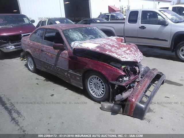 WBABE5324RJA07593 - 1994 BMW 318 IS RED photo 1