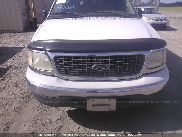 1FMRU15L5YLA44344 - 2000 FORD EXPEDITION XLT WHITE photo 6