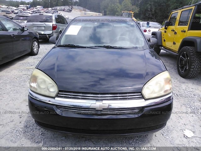 1G1ZT54824F125038 - 2004 CHEVROLET MALIBU LS BLACK photo 6