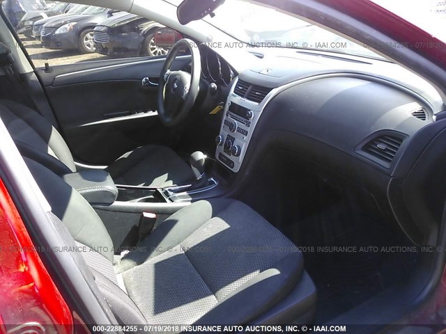 1G1ZC5E06CF267965 - 2012 CHEVROLET MALIBU 1LT 红色 照片 5