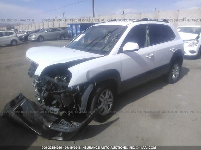 KM8JN72D96U330974 - 2006 HYUNDAI TUCSON GLS/LIMITED 白色 照片 2