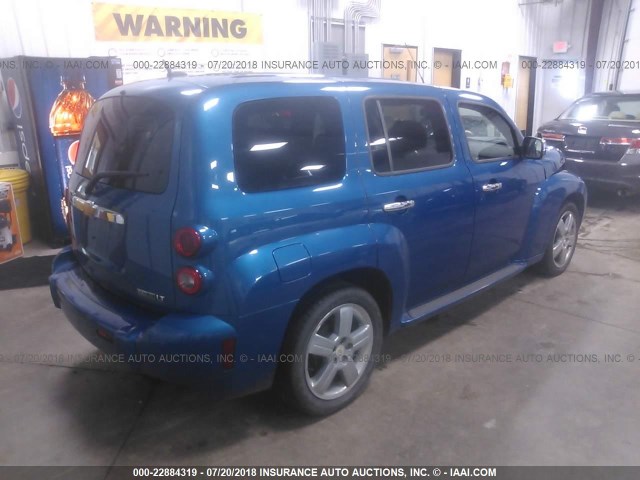 3GNBACDV0AS541371 - 2010 CHEVROLET HHR LT BLUE photo 4