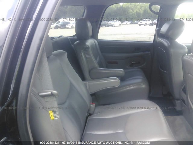 1GKEK63U34J154675 - 2004 GMC YUKON DENALI BLACK photo 8