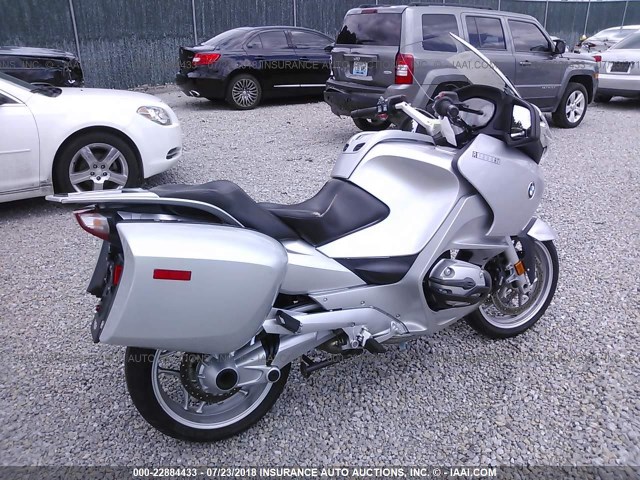 WB10388098ZT13241 - 2008 BMW R1200 RT SILVER photo 4