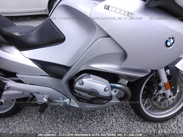 WB10388098ZT13241 - 2008 BMW R1200 RT SILVER photo 8