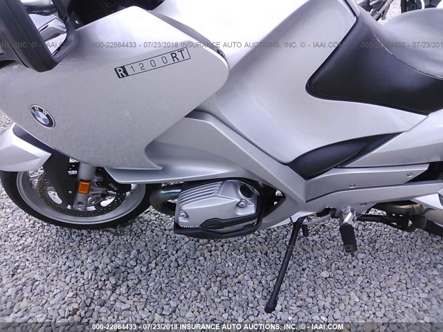 WB10388098ZT13241 - 2008 BMW R1200 RT SILVER photo 9