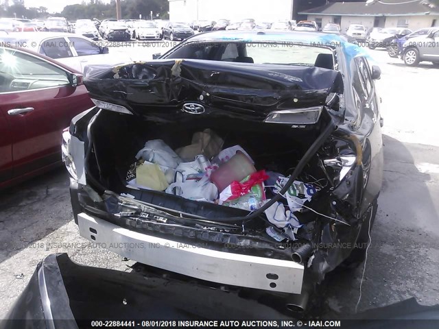 4T1BF1FK9CU593226 - 2012 TOYOTA CAMRY SE/LE/XLE BLACK photo 6