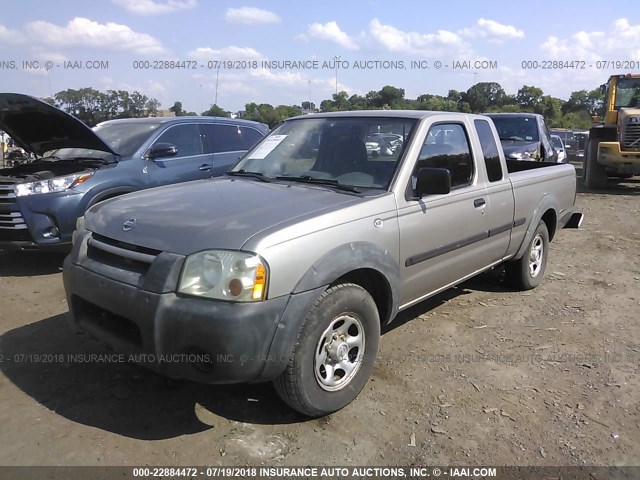 1N6DD26S82C308798 - 2002 NISSAN FRONTIER KING CAB XE TAN photo 2