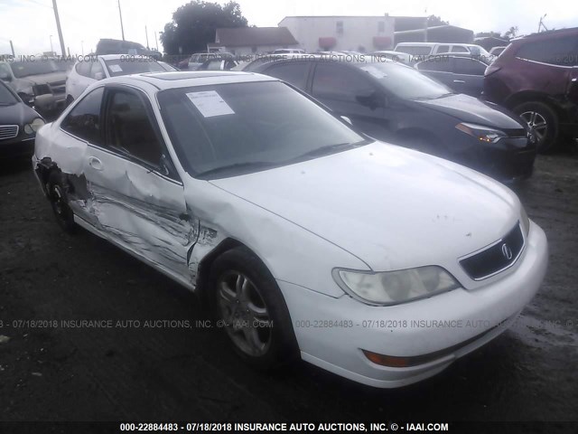 19UYA3258XL004978 - 1999 ACURA 2.3CL WHITE photo 1