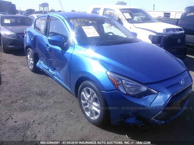 3MYDLBZVXGY145888 - 2016 TOYOTA SCION IA BLUE photo 6