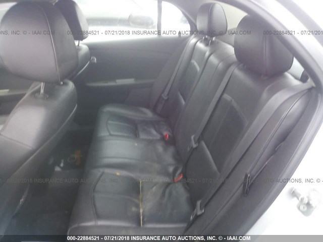 1G1ZE5E15BF270955 - 2011 CHEVROLET MALIBU LTZ 银色 照片 8