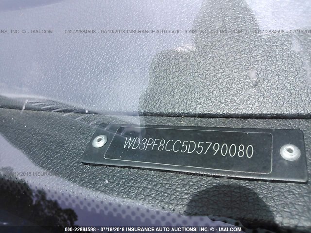WD3PE8CC5D5790080 - 2013 MERCEDES-BENZ SPRINTER 2500 WHITE photo 9