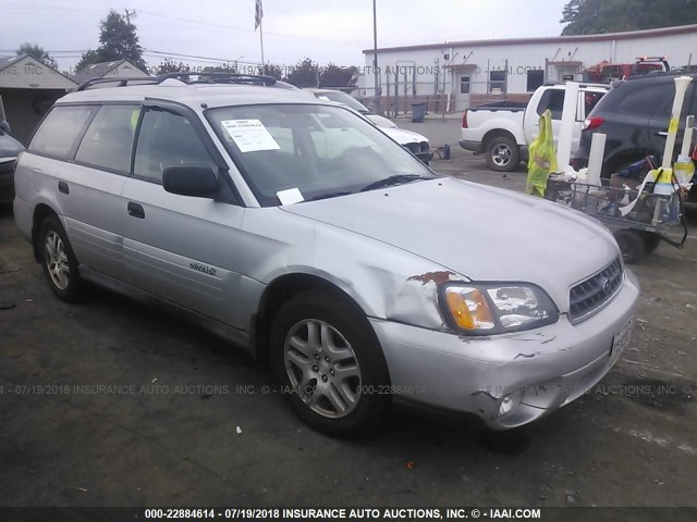 4S3BH675747618807 - 2004 SUBARU LEGACY OUTBACK AWP 银色 照片 1