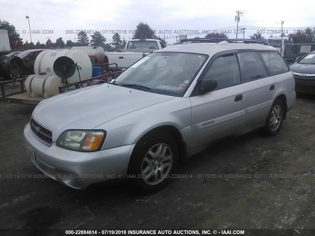 4S3BH675747618807 - 2004 SUBARU LEGACY OUTBACK AWP 银色 照片 2