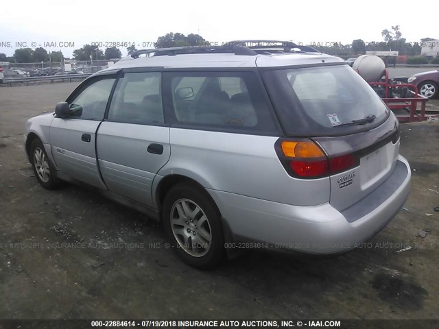 4S3BH675747618807 - 2004 SUBARU LEGACY OUTBACK AWP 银色 照片 3