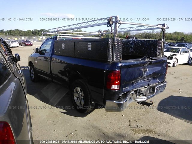 3C6JR6DG5DG515511 - 2013 RAM 1500 ST Dark Blue photo 3