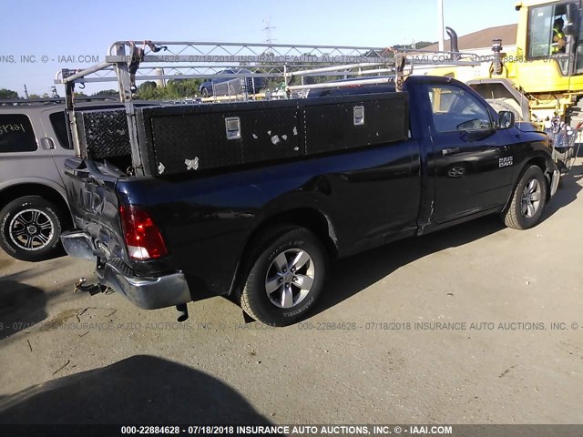 3C6JR6DG5DG515511 - 2013 RAM 1500 ST Dark Blue photo 4